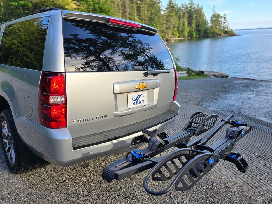 Heininger Advantage Hitch Mounted E-Bike Rack for 2 Bikes