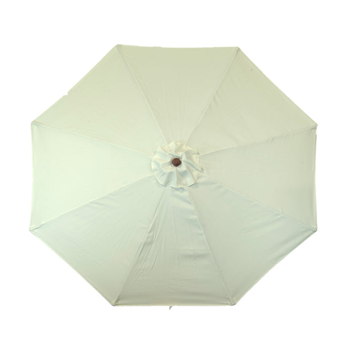 9 ft Classic Wood Patio Umbrella