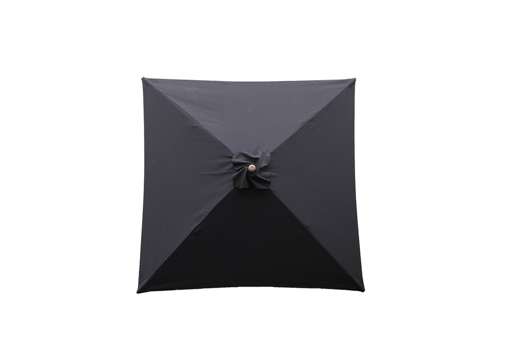 Classic Wood 6.5 ft Square Patio Umbrella