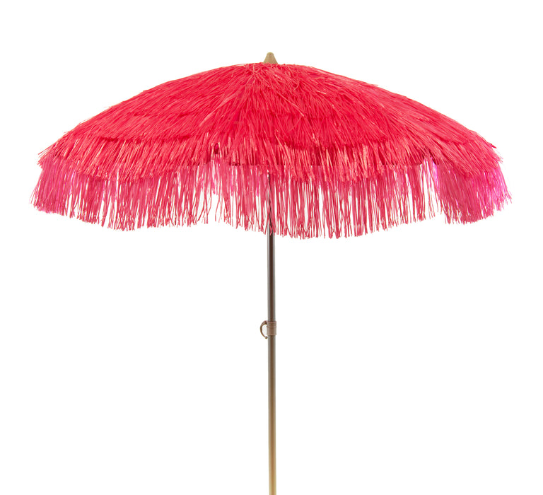 DestinationGear 6 ft Pink Palapa Patio Umbrella