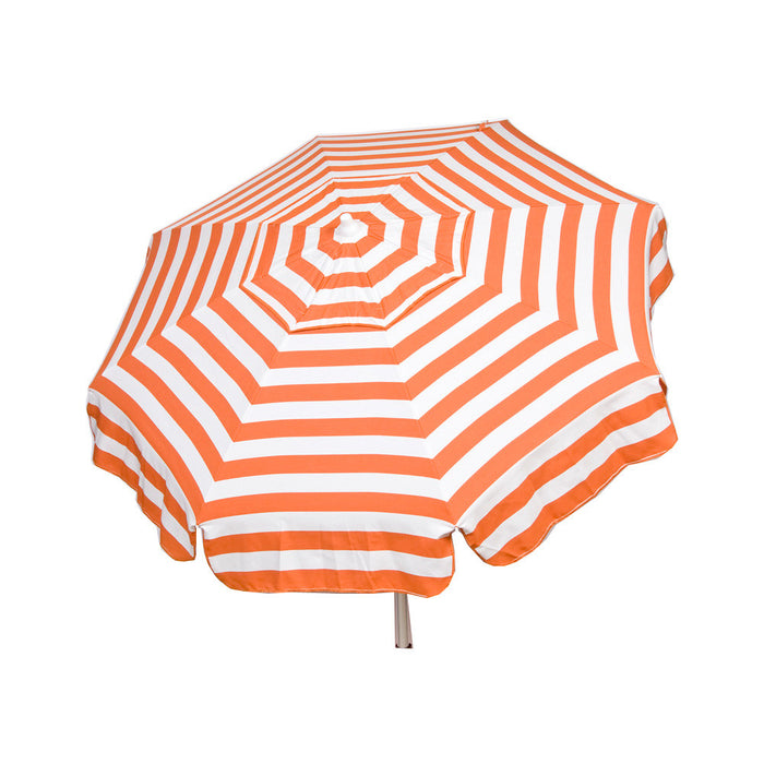 6 ft Italian Acrylic Striped Patio Umbrellas