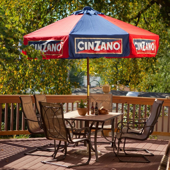 9 ft Cinzano Market Patio Umbrella