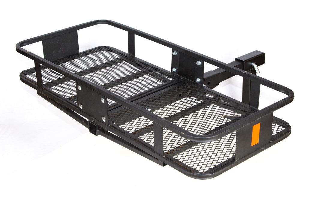 Deluxe Fold-Up Cargo Carrier Kit with Cargo Webbing and Hitch Lock