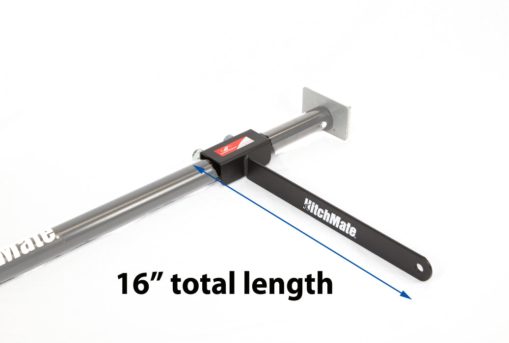 HitchMate Cargo Stabilizer Bar Full Size 59" to 73" with StabiLoad Divider Bar and Cargo Net