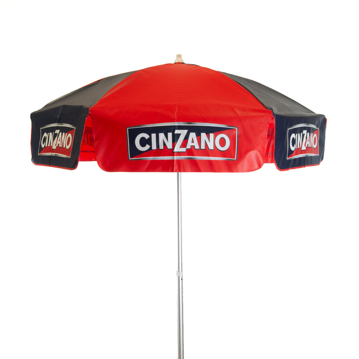 6 ft Cinzano Vinyl Umbrella