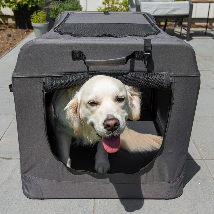 Soft Sided Portable Dog Crate